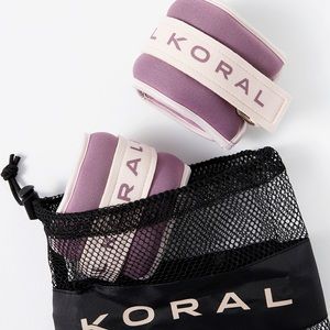 Koral Ankle Weights - 1lb Weights, Workout Weights